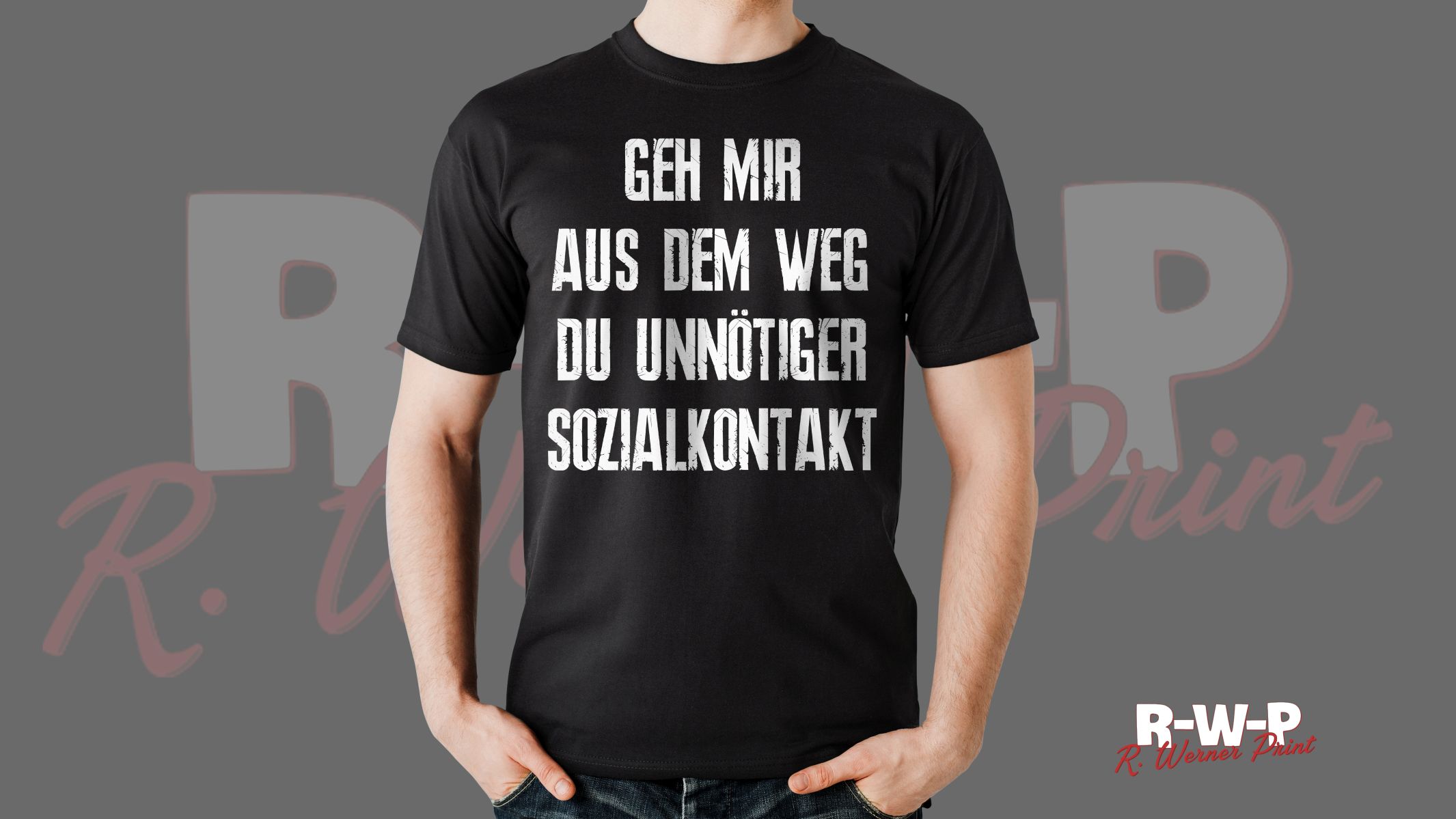 Shirt 'Unnötiger Sozialkontakt'